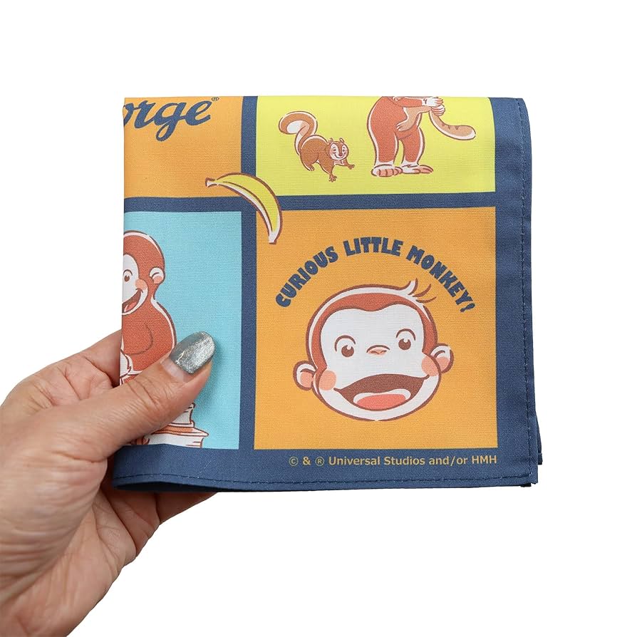 Amazon.co.jp: 丸眞 ハンカチ おさるのジョージ マイルー